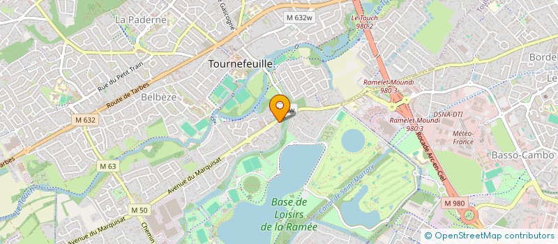 localisation de l'entreprise SCI SCOMPARIN  TOURNEFEUILLE