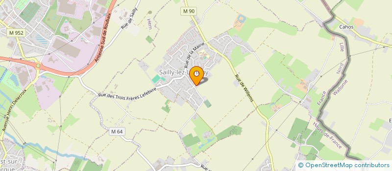 localisation de l'entreprise SCI SCORBEL  SAILLY-LEZ-LANNOY