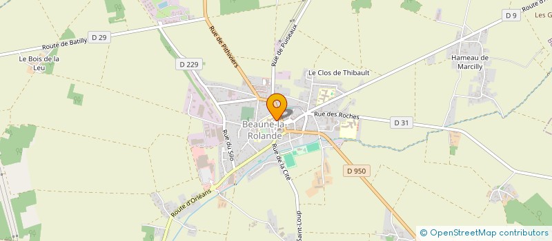 localisation de l'entreprise SCI SCORPION  BEAUNE-LA-ROLANDE