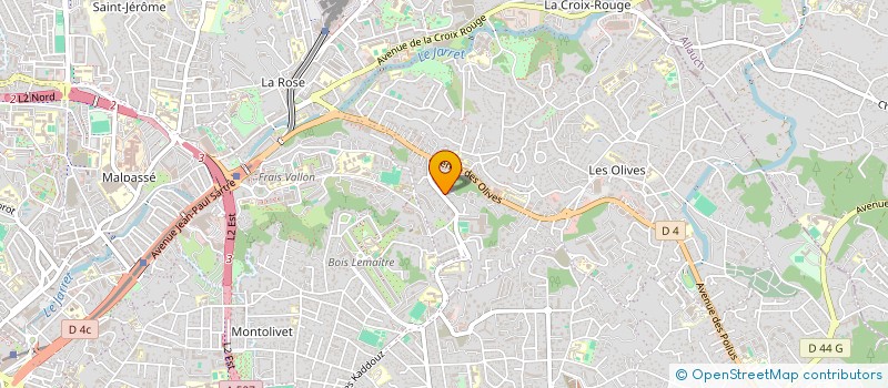 localisation de l'entreprise SCI SCORPION INVEST à MARSEILLE