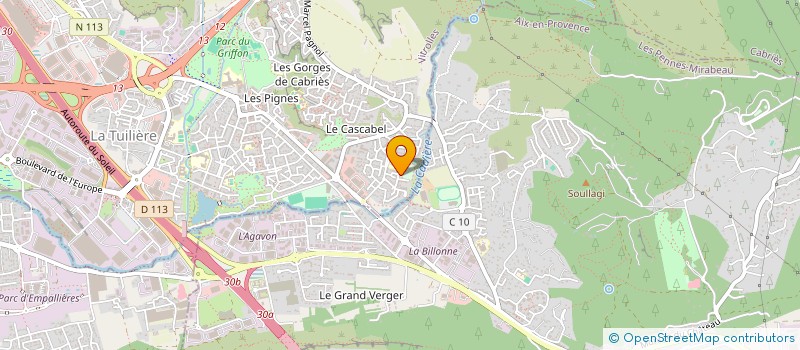 localisation de l'entreprise SCI SCORPIONS à VITROLLES