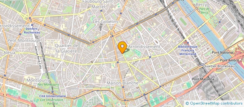 localisation de l'entreprise SCI SCOTHIA  PARIS