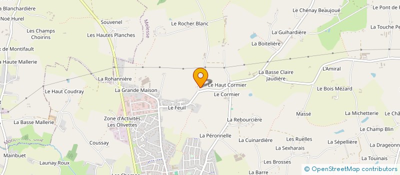 localisation de l'entreprise SCI SCOTT  MELESSE