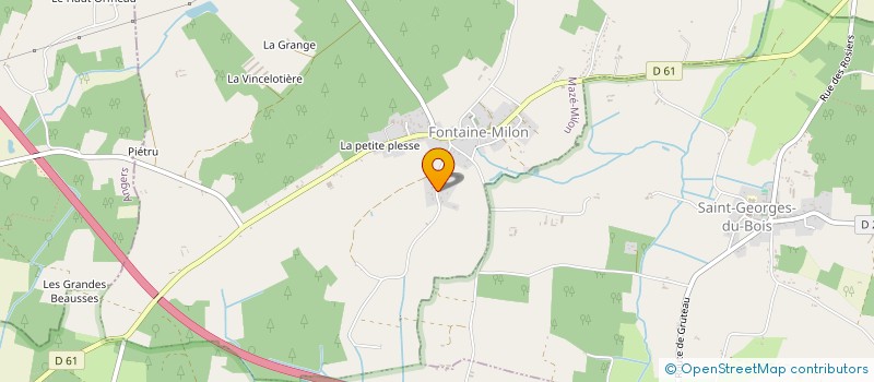 localisation de l'entreprise SCI SCOTTOM  MAZE-MILON