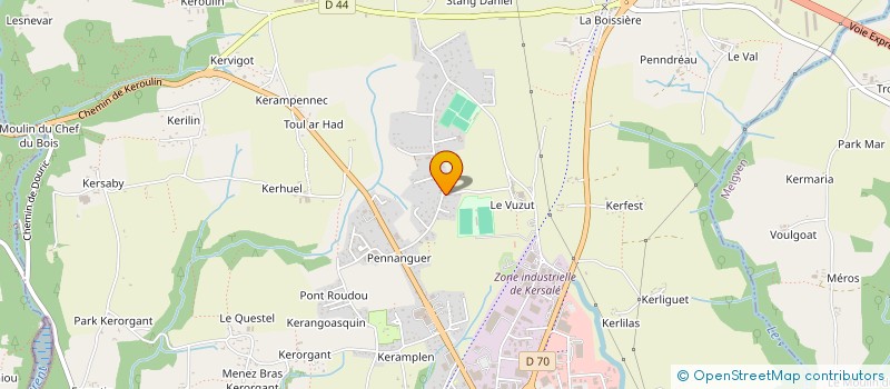 localisation de l'entreprise SCI SCOTY  CONCARNEAU