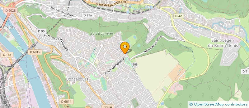 localisation de l'entreprise SCI SCOUBIDOU  BONSECOURS