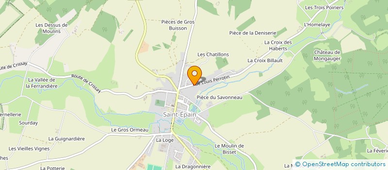 localisation de l'entreprise SCI SCOUL  SAINT-EPAIN