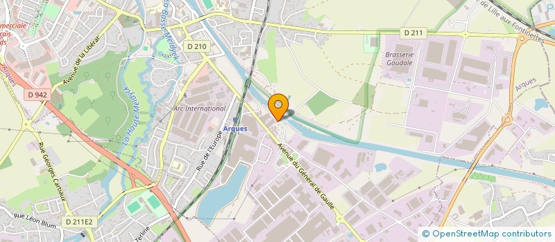 localisation de l'entreprise SCI SCP  ARQUES