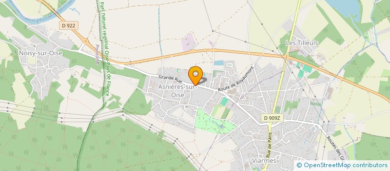 localisation de l'entreprise SCI SCPA  ASNIERES-SUR-OISE