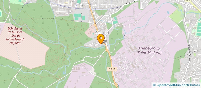 localisation de l'entreprise SCI SCRAT  SAINT-MEDARD-EN-JALLES