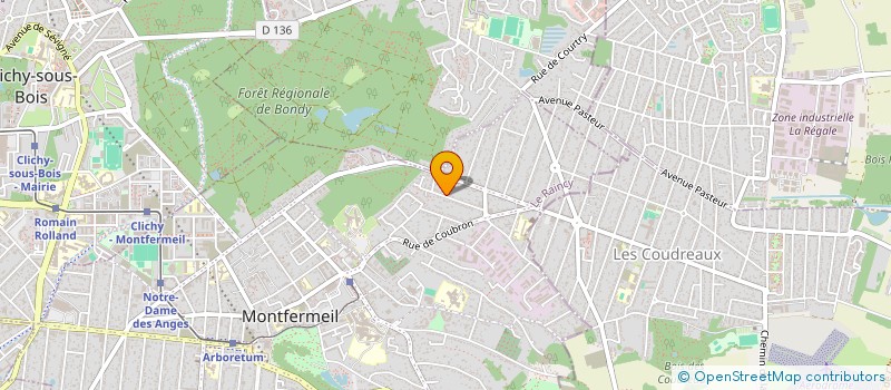 localisation de l'entreprise SCI SCS à MONTFERMEIL