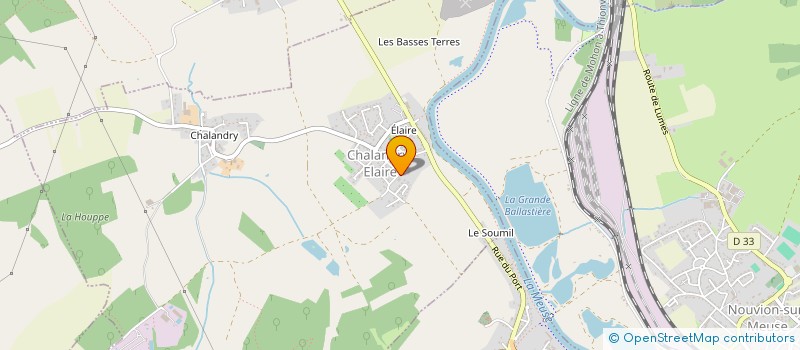 localisation de l'entreprise SCI SCS HAUTE-SAVOIE  CHALANDRY-ELAIRE