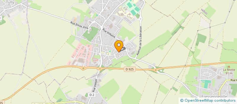 localisation de l'entreprise SCI SCS IMMOBILIER  FRIVILLE-ESCARBOTIN