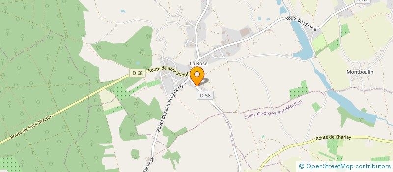 localisation de l'entreprise SCI SCTEM  SAINT-MARTIN-D'AUXIGNY