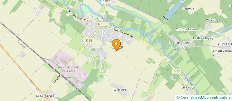 localisation de l'entreprise SCI SCUDERIA  REIGNAC-SUR-INDRE