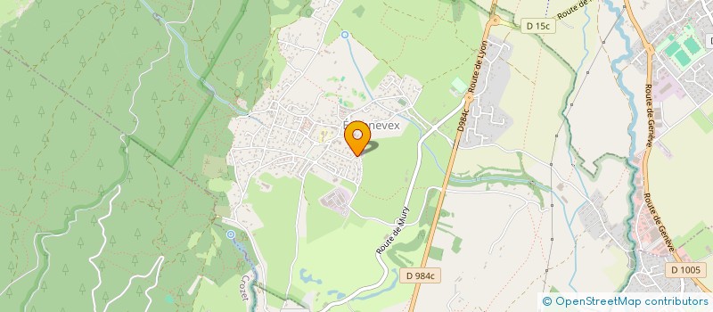 localisation de l'entreprise SCI SCUI  ECHENEVEX