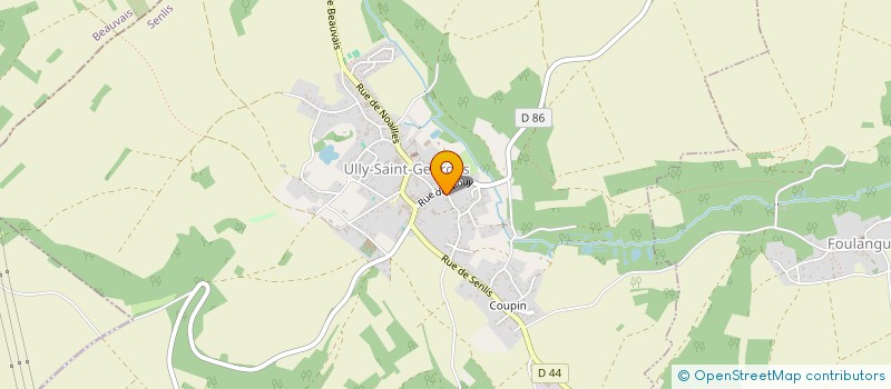 localisation de l'entreprise SCI SCV  ULLY-SAINT-GEORGES