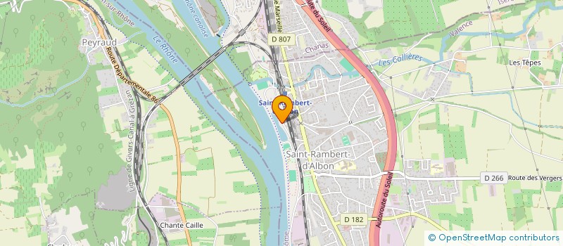 localisation de l'entreprise SCI SCVD  SAINT-RAMBERT-D'ALBON