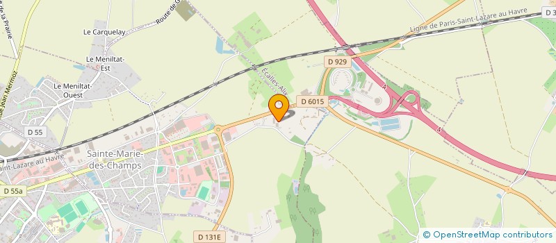 localisation de l'entreprise SCI SD IMMO  SAINTE-MARIE-DES-CHAMPS