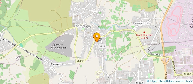 localisation de l'entreprise SCI SD IMMO 63  CHATEAUGAY