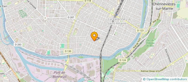 localisation de l'entreprise SCI SD INVEST à SAINT-MAUR-DES-FOSSES