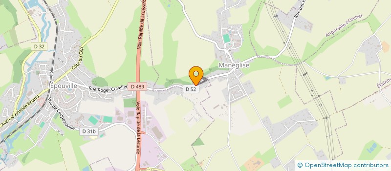 localisation de l'entreprise SCI SD2A  MANEGLISE