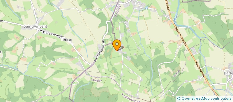 localisation de l'entreprise SCI SDAC  LAMARQUE-PONTACQ