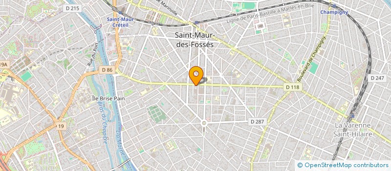 localisation de l'entreprise SCI SDAJ à SAINT-MAUR-DES-FOSSES