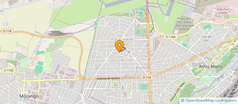 localisation de l'entreprise SCI SDAP à PARAY-VIEILLE-POSTE