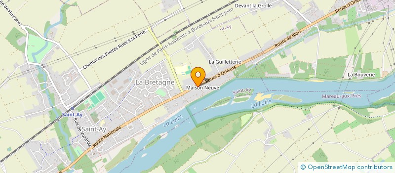 localisation de l'entreprise SCI SDDP à SAINT-AY