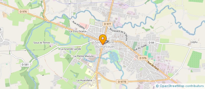 localisation de l'entreprise SCI  SDEB  SAINT-HILAIRE-DU-HARCOUET