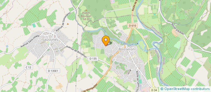 localisation de l'entreprise SCI SDEC  BOISSERON