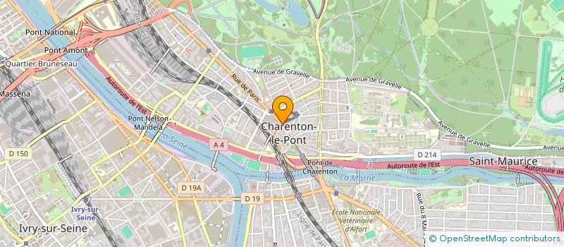 localisation de l'entreprise SCI SDG  CHARENTON-LE-PONT