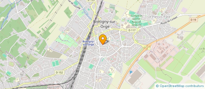 localisation de l'entreprise SCI SDGIMMO à BRETIGNY-SUR-ORGE