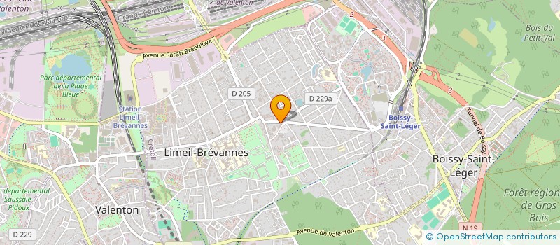 localisation de l'entreprise SCI SDH à LIMEIL-BREVANNES