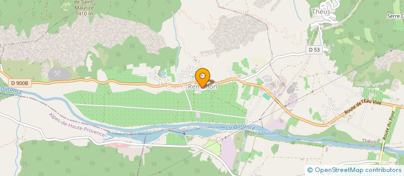 localisation de l'entreprise SCI SDL  THEUS