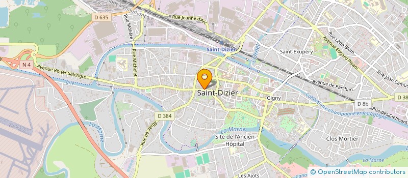 localisation de l'entreprise SCI SDL à SAINT-DIZIER