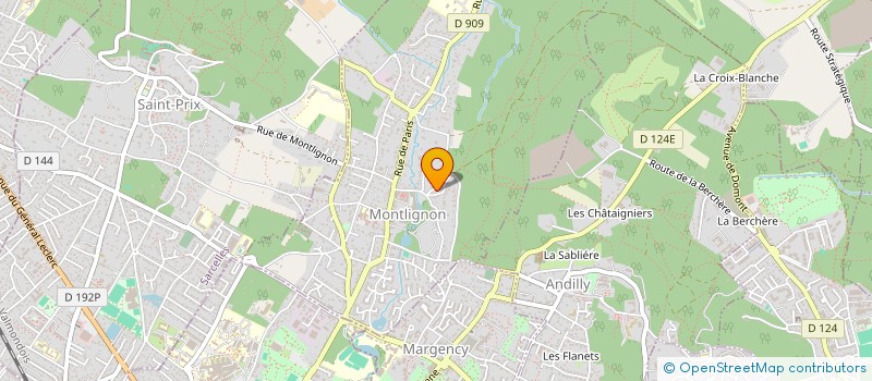 localisation de l'entreprise SCI SDLE  MONTLIGNON