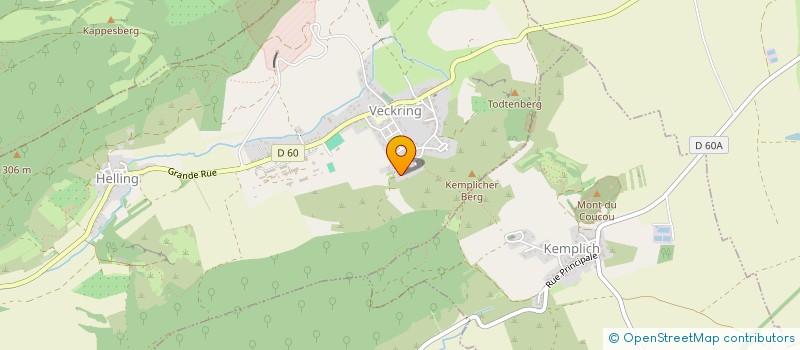 localisation de l'entreprise SCI SDLM  VECKRING