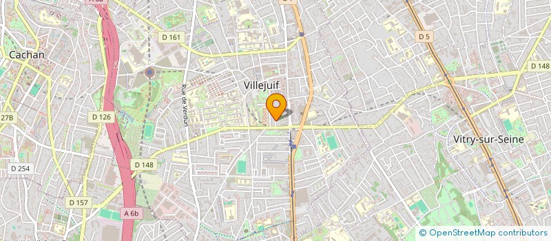 localisation de l'entreprise SCI SDM à VILLEJUIF