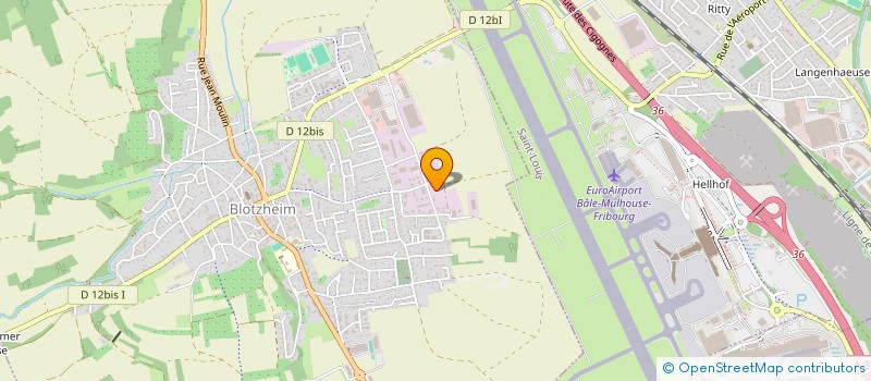 localisation de l'entreprise SCI SDM  BLOTZHEIM