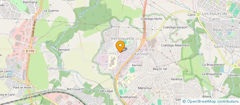 localisation de l'entreprise SCI SDMD à VANNES