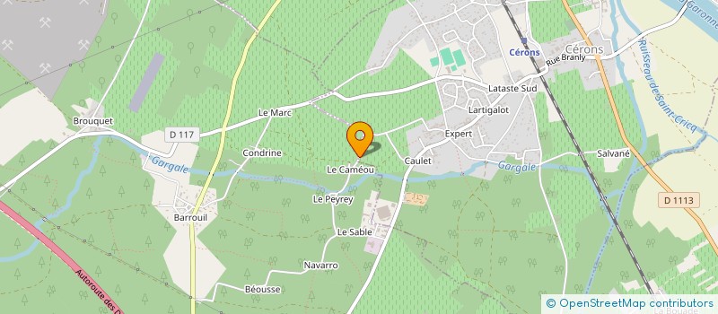 localisation de l'entreprise SCI SDMS  ILLATS