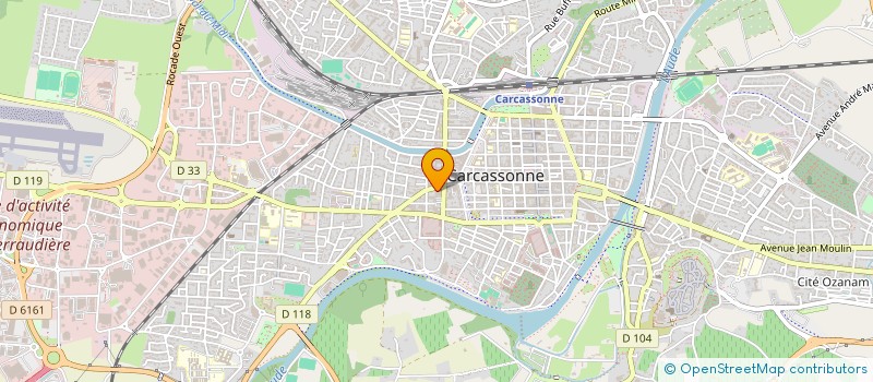 localisation de l'entreprise SCI SDNM à CARCASSONNE