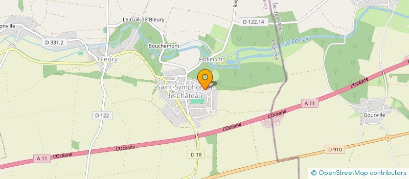 localisation de l'entreprise SCI SDP 37 à AUNEAU-BLEURY-SAINT-SYMPHORIEN