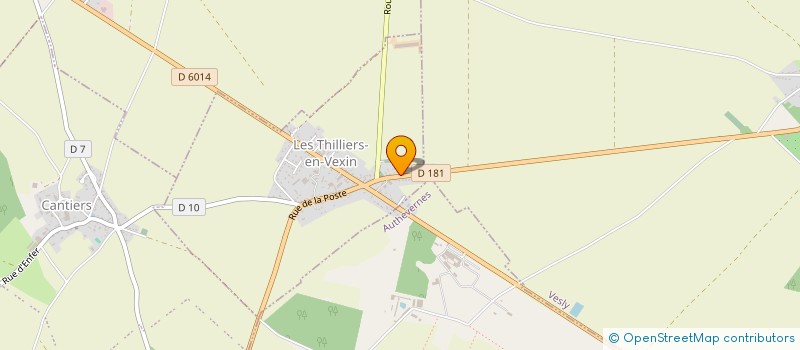 localisation de l'entreprise SCI SDRD  LES THILLIERS-EN-VEXIN