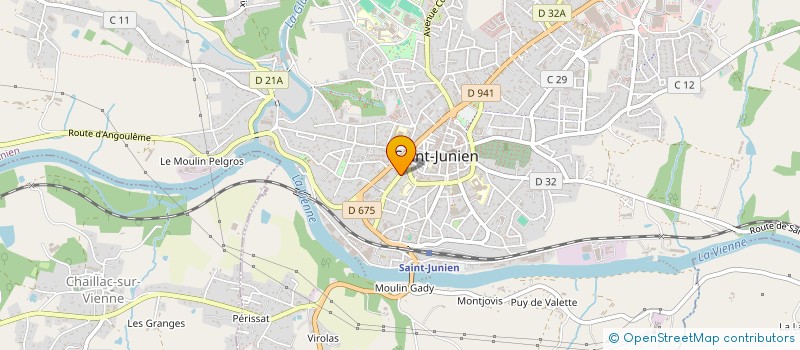localisation de l'entreprise SCI SDS à SAINT-JUNIEN