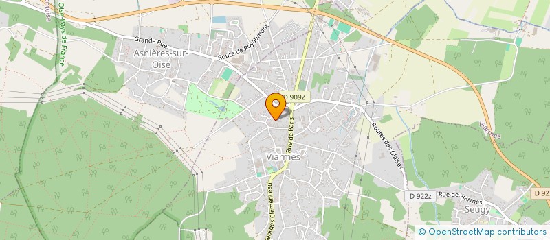 localisation de l'entreprise SCI SDS  VIARMES