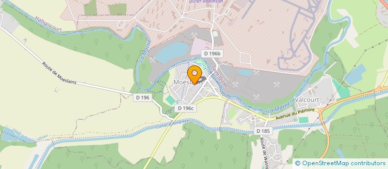localisation de l'entreprise SCI SDS à MOESLAINS