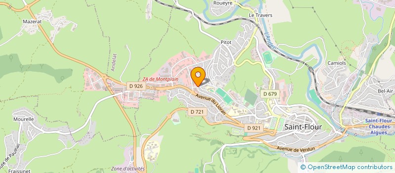 localisation de l'entreprise SCI SDTT à SAINT-FLOUR
